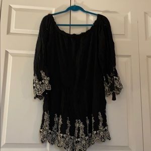 Black romper from American EagleNever worn.Size XL